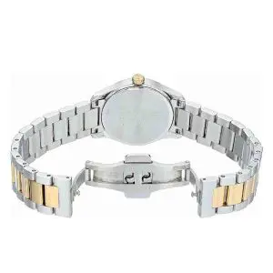 Gucci Women’s Swiss Made Quartz Stainless Steel Silver Dial 27mm Watch YA126596