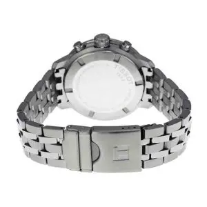 TISSOT Men’s Quartz Swiss Made Stainless Steel Black Dial 42mm Watch T055.417.11.057.00
