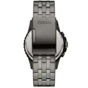 Fossil Men’s Quartz Gunmetal Stainless Steel Black Dial 42mm Watch FS5835