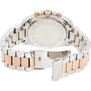 Alternative view of Michael Kors Women’s Chronograph Quartz Stainless Steel Blue Dial 43mm Watch MK5606