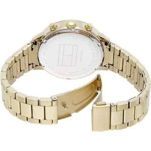 Tommy Hilfiger Men’s Quartz Stainless Steel Black Dial 48mm Watch 1710362