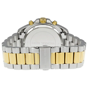 Michael Kors Women’s Chronograph Quartz Stainless Steel Silver Dial 43mm Watch MK5627 - Image 3