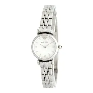 Emporio Armani Women’s Analog Stainless Steel Mother Of Pearl Dial 22mm Watch AR1763