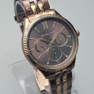 Michael Kors Women’s Quartz Stainless Steel Brown Dial 38mm Watch MK4430