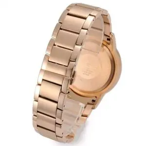 Emporio Armani Men’s Chronograph Quartz Stainless Steel Rose Gold Dial 45mm Watch AR2452