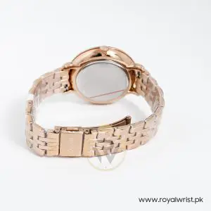 Fossil Women’s Quartz Stainless Steel Rose Gold Dial 36mm Watch ES3546