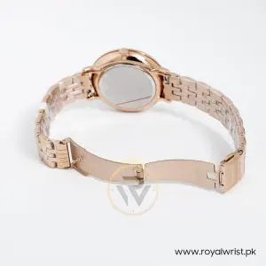 Fossil Women’s Quartz Stainless Steel Rose Gold Dial 36mm Watch ES3546