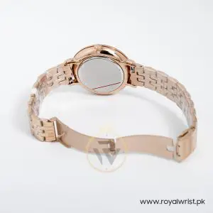 Fossil Women’s Quartz Stainless Steel Rose Gold Dial 36mm Watch ES3546