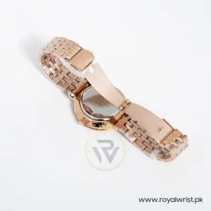 Fossil Women’s Quartz Stainless Steel Rose Gold Dial 36mm Watch ES3546