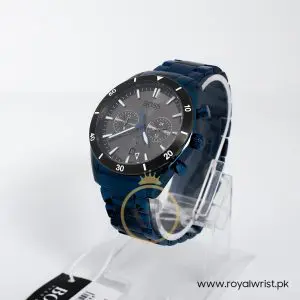 Hugo Boss Men’s Chronograph Quartz Stainless Steel Blue Dial 44mm Watch 1513863