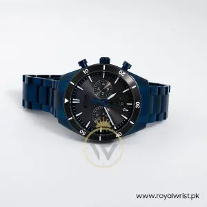 Hugo Boss Men’s Chronograph Quartz Stainless Steel Blue Dial 44mm Watch 1513863