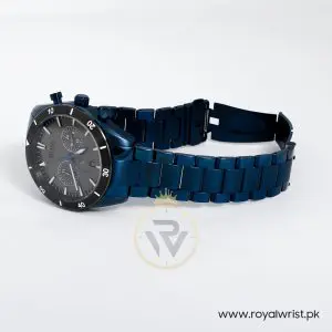 Hugo Boss Men’s Chronograph Quartz Stainless Steel Blue Dial 44mm Watch 1513863