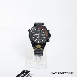 Hugo Boss Men’s Chronograph Quartz Stainless Steel Black Dial 46mm Watch 1513825