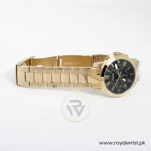 Fossil Men’s Chronograph Quartz Stainless Steel Black Dial 44mm Watch FS4815