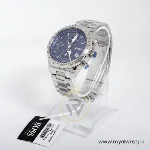 Hugo Boss Men’s Quartz Stainless Steel Blue Dial 44mm Watch 1513850