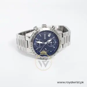 Hugo Boss Men’s Quartz Stainless Steel Blue Dial 44mm Watch 1513850