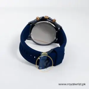 Fossil Men’s Quartz Silicone Strap Blue Dial 45mm Watch BQ2498