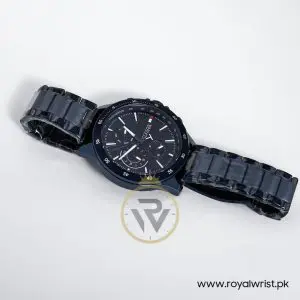 Tommy Hilfiger Men’s Quartz Stainless Steel Blue Dial 46mm Watch 1791720