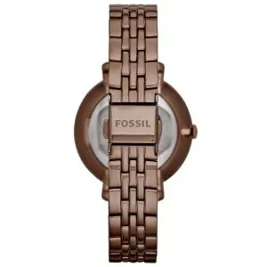 Fossil Women’s Quartz Stainless Steel Brown Dial 36mm Watch ES4275