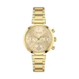 Hugo Boss Women’s Quartz Stainless Steel Silver Dial 36 Watch 1502532