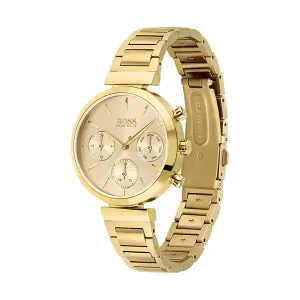 Hugo Boss Women’s Quartz Stainless Steel Silver Dial 36 Watch 1502532