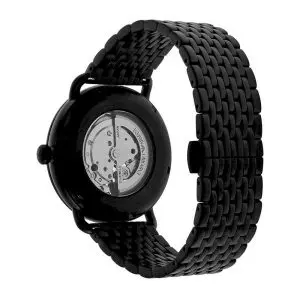 Emporio Armani Men’s Automatic Stainless Steel Black Dial 43mm Watch AR60025