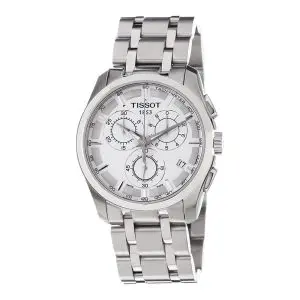 TISSOT Men’s Quartz Swiss Made Stainless Steel Silver Dial 41mm Watch T035.617.11.031.00