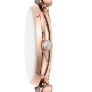Emporio Armani Women’s Quartz Leather Strap White Dial 32mm Watch AR11270
