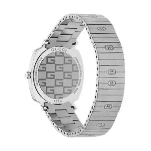 Gucci Women’s Quartz Stainless Steel Swiss Made White Dial 35mm Watch YA157401