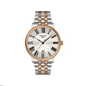 TISSOT Men’s Quartz Swiss Made Stainless Steel Silver Dial 40mm Watch T122.410.22.033.00
