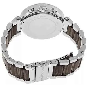 Michael Kors Women’s Quartz Stainless Steel Silver Dial 39mm Watch MK6284