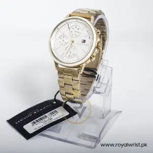 Tommy Hilfiger Women’s Quartz Stainless Steel Silver Dial 40mm Watch 1781786