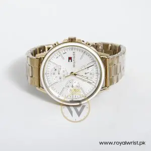 Tommy Hilfiger Women’s Quartz Stainless Steel Silver Dial 40mm Watch 1781786