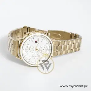 Tommy Hilfiger Women’s Quartz Stainless Steel Silver Dial 40mm Watch 1781786
