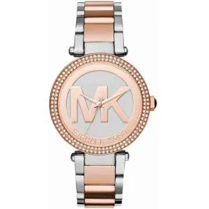 Michael Kors Women’s Quartz Stainless Steel Silver Dial 39mm Watch MK6314