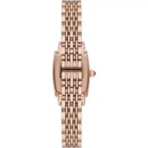 Emporio Armani Women’s Quartz Stainless Steel Brown Crystal Pave Dial 26mm Watch AR11407