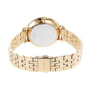 Fossil Women’s Quartz Stainless Steel Champagne Dial 36mm Watch ES3434