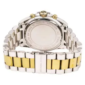 Michael Kors Women’s Quartz Stainless Steel Silver Dial 33mm Watch MK5855