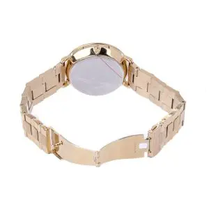 Michael Kors Women’s Quartz Stainless Steel Gold Dial Watch MK3818