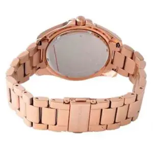 Michael Kors Women’s Quartz Stainless Steel Rose Gold Dial 43mm Watch MK6556