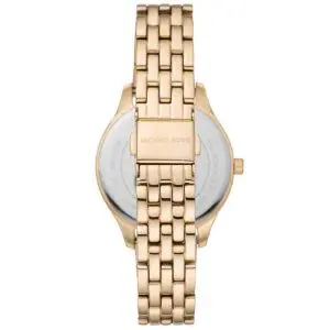 Michael Kors Women’s Quartz Stainless Steel Brown Dial 35mm Watch MK6798