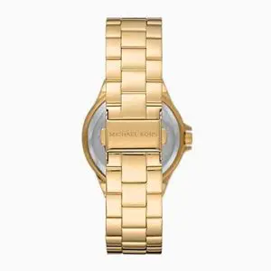 Michael Kors Women’s Quartz Stainless Steel Gold Dial 37mm Watch MK7229
