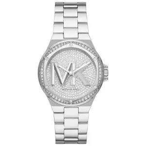 Michael Kors Women’s Quartz Stainless Steel Silver Dial 37mm Watch MK7234