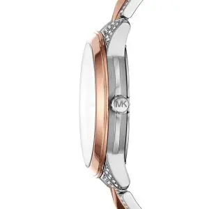 Michael Kors Women’s Quartz Stainless Steel Silver Dial 38mm Watch MK6716