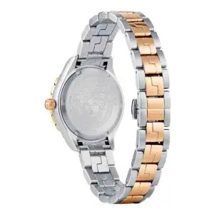 Versace Women’s Quartz Swiss Made Two-tone Stainless Steel Blue Dial 35mm Watch V12060017