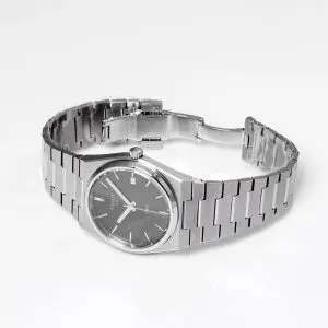 TISSOT Men’s Quartz Swiss Made Stainless Steel Black Dial 40mm Watch T137.410.11.051.00