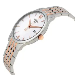 TISSOT Men’s Quartz Swiss Made Stainless Steel Silver Dial 42mm Watch T063.610.22.037.01