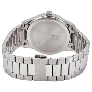 Gucci Women’s Swiss Made Quartz Silver Stainless Steel Silver (Bee Motif) Dial 38mm Watch YA1264126
