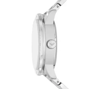 Emporio Armani Men’s Automatic Silver Stainless Steel Green Dial 43mm Watch AR60053