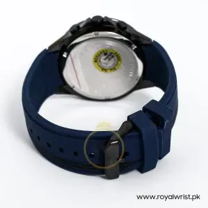 Tommy Hilfiger Men’s Quartz Blue Silicone Strap Blue Dial 44mm Watch 1791860